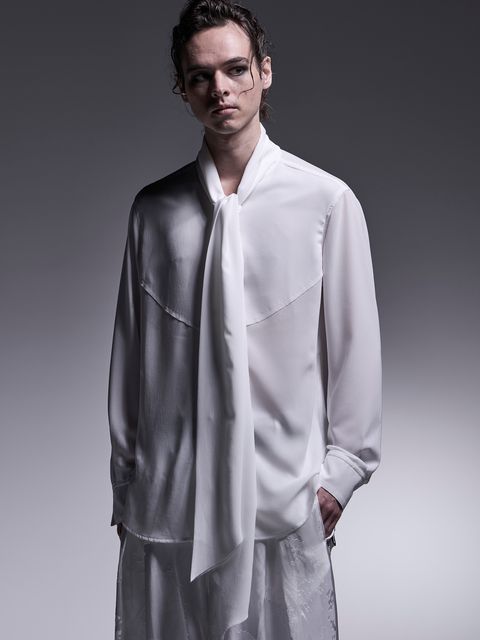 Stoal Shirt / ストールシャツ / ホワイト