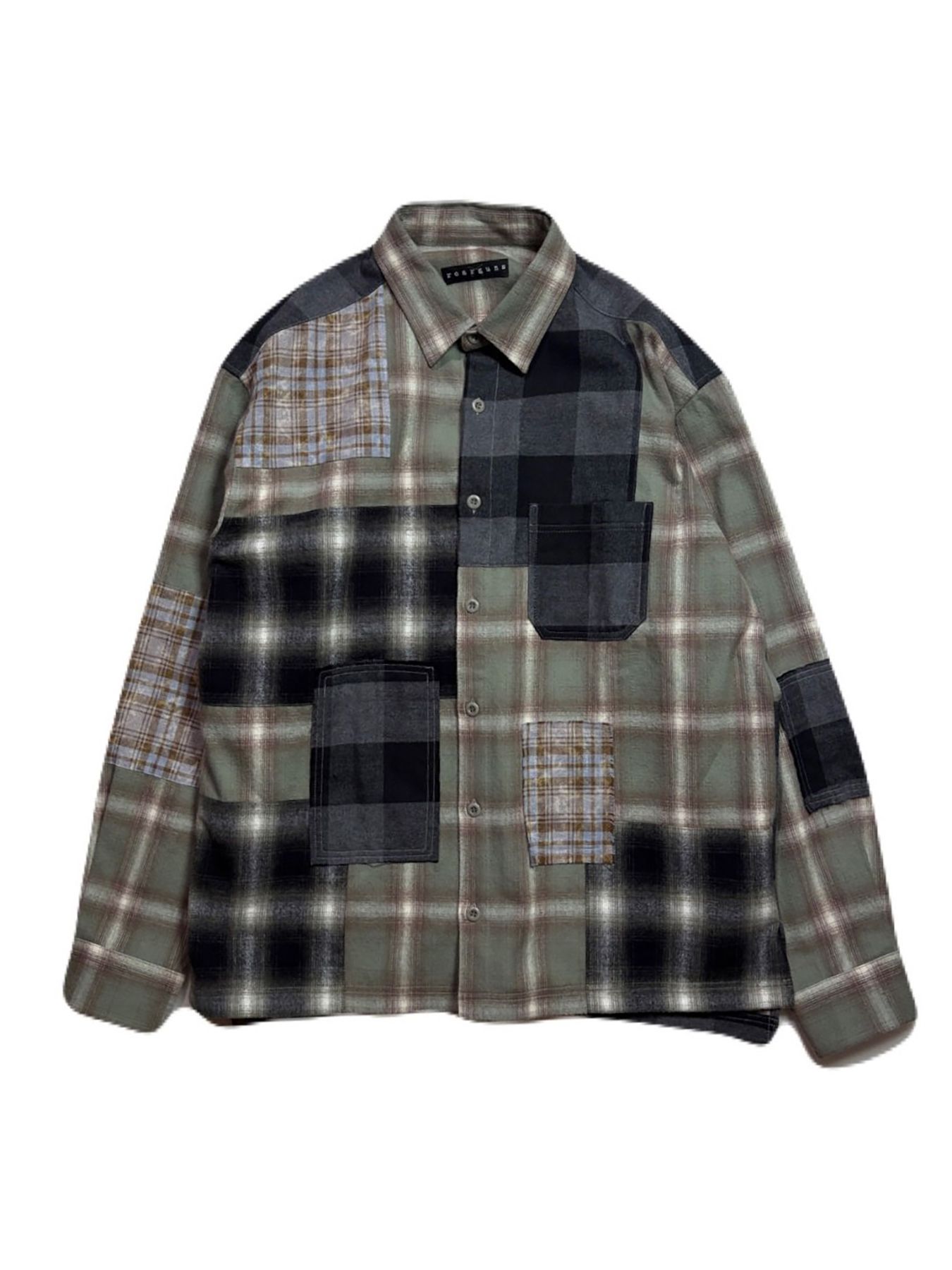 【予約品 3月9日(月) 18:00 締切】MULTI CHECK SH / マルチ チェック シャツ / グリーン