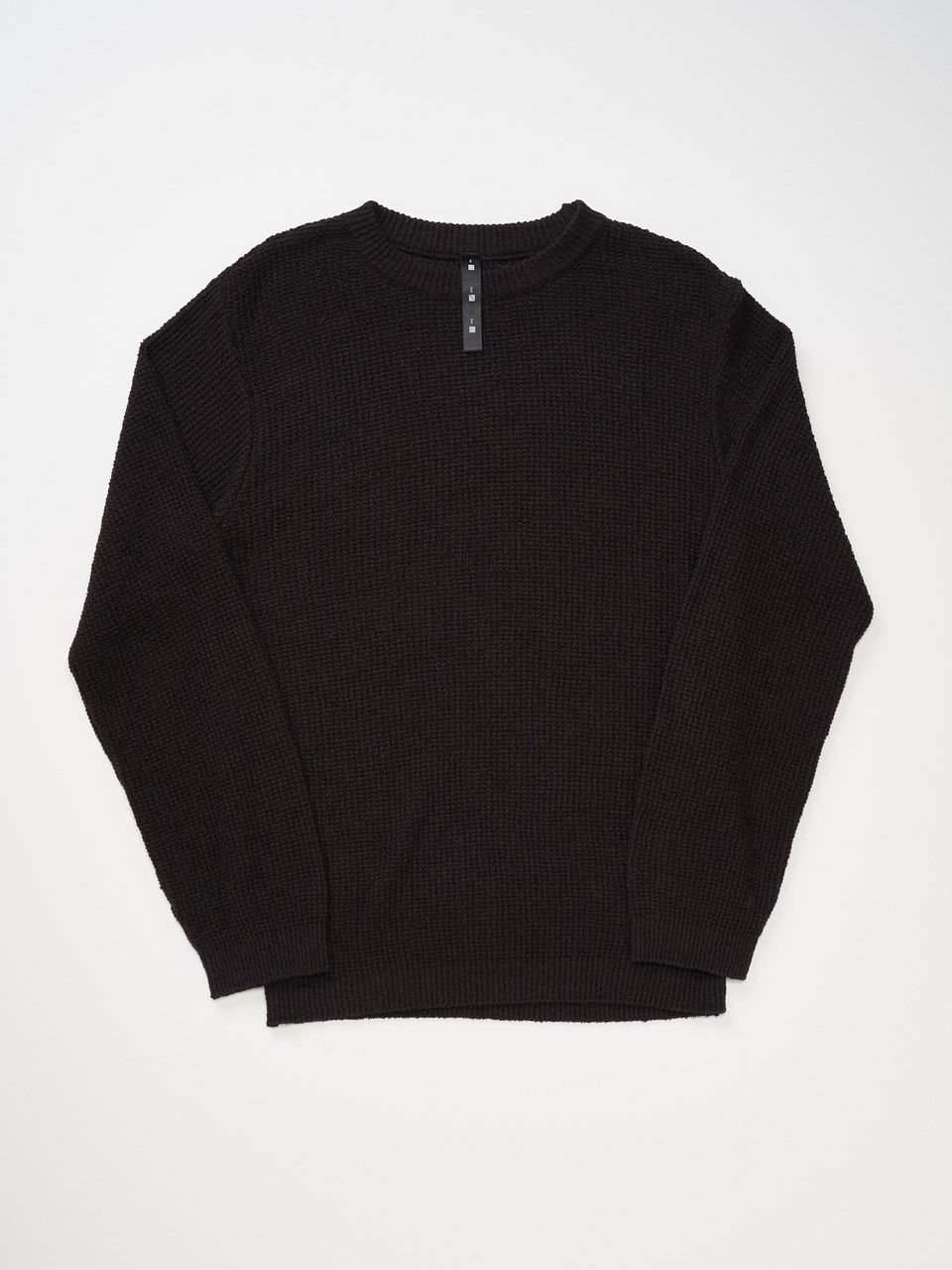 《予約品》 boucle summer knit  / サマーニット / ブラック