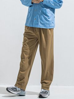 【予約品 】BEN PANTS / ワイドルーズパンツ / ブラウン