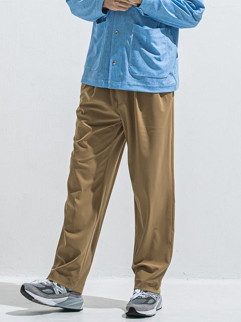 【予約品 】BEN PANTS / ワイドルーズパンツ / ブラウン