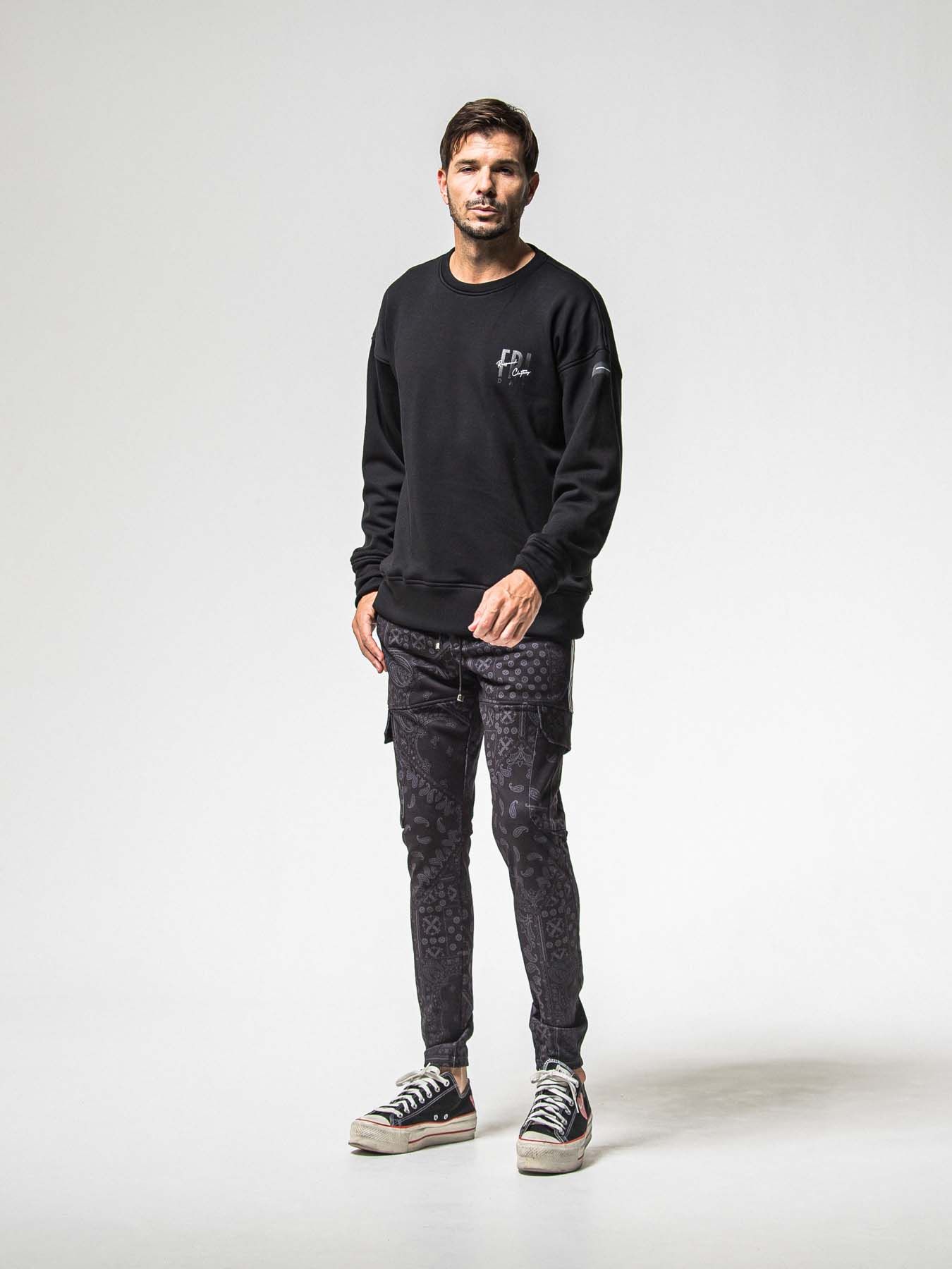 【予約品 】Darrell HEAT CARGO PT / ダレル ヒートカーゴパンツ / ペイズリーブラック