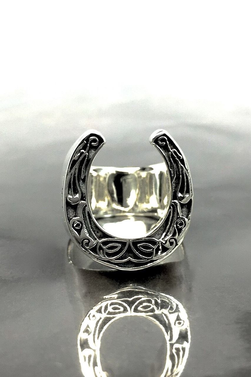 《受注生産》 CELTIC HORSESHOE RING リング 【GOD SIZE】 注文から2-3週間後入荷予定