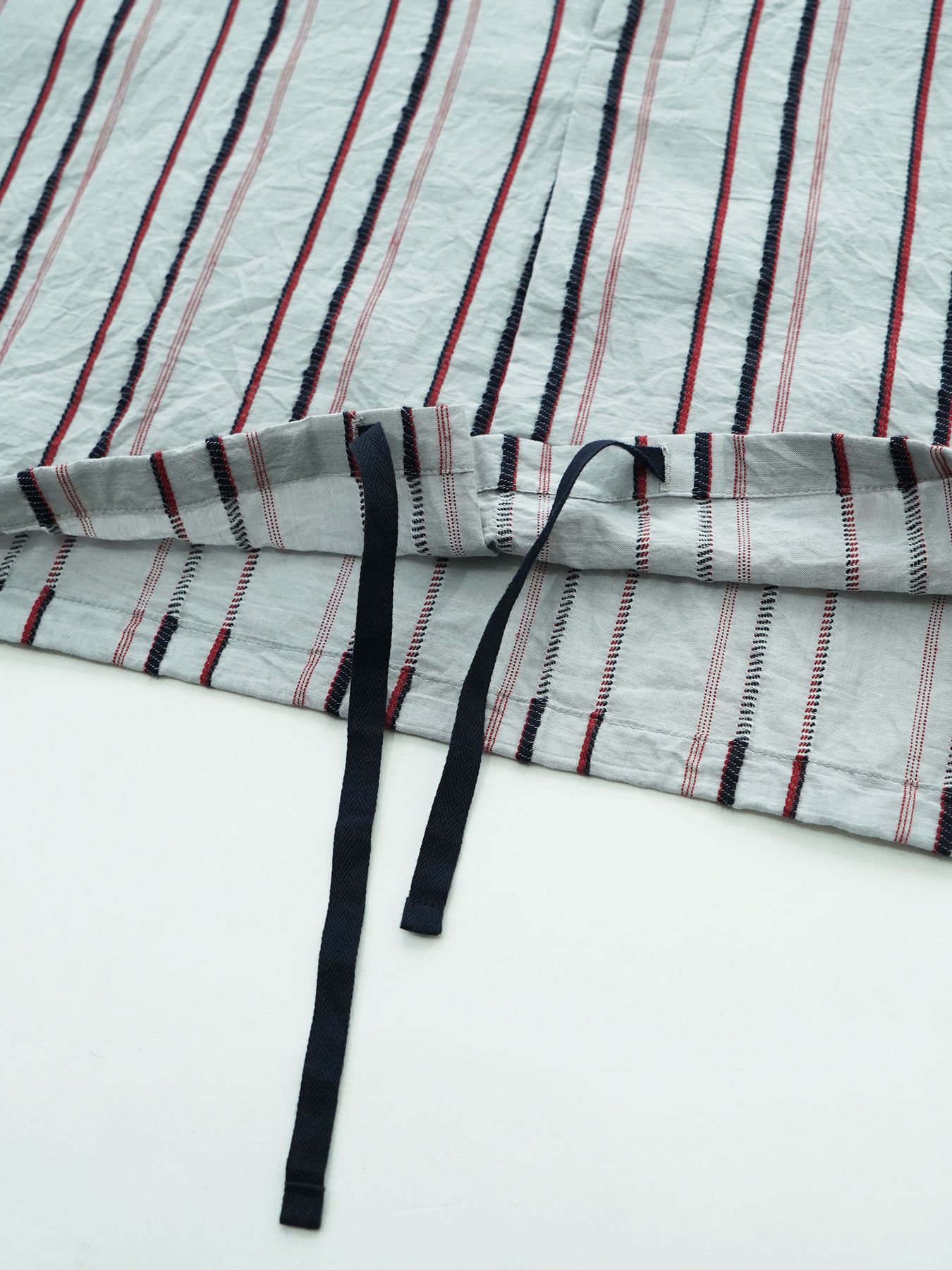 【予約品 2月1日(日) 締切】BORDERPULLOVER / オーバーサイズ プルオーバーシャツ / グレー