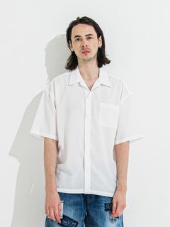 【予約品 】ZACK HALF SHIRT / ザックハーフスリーブシャツ / ホワイト