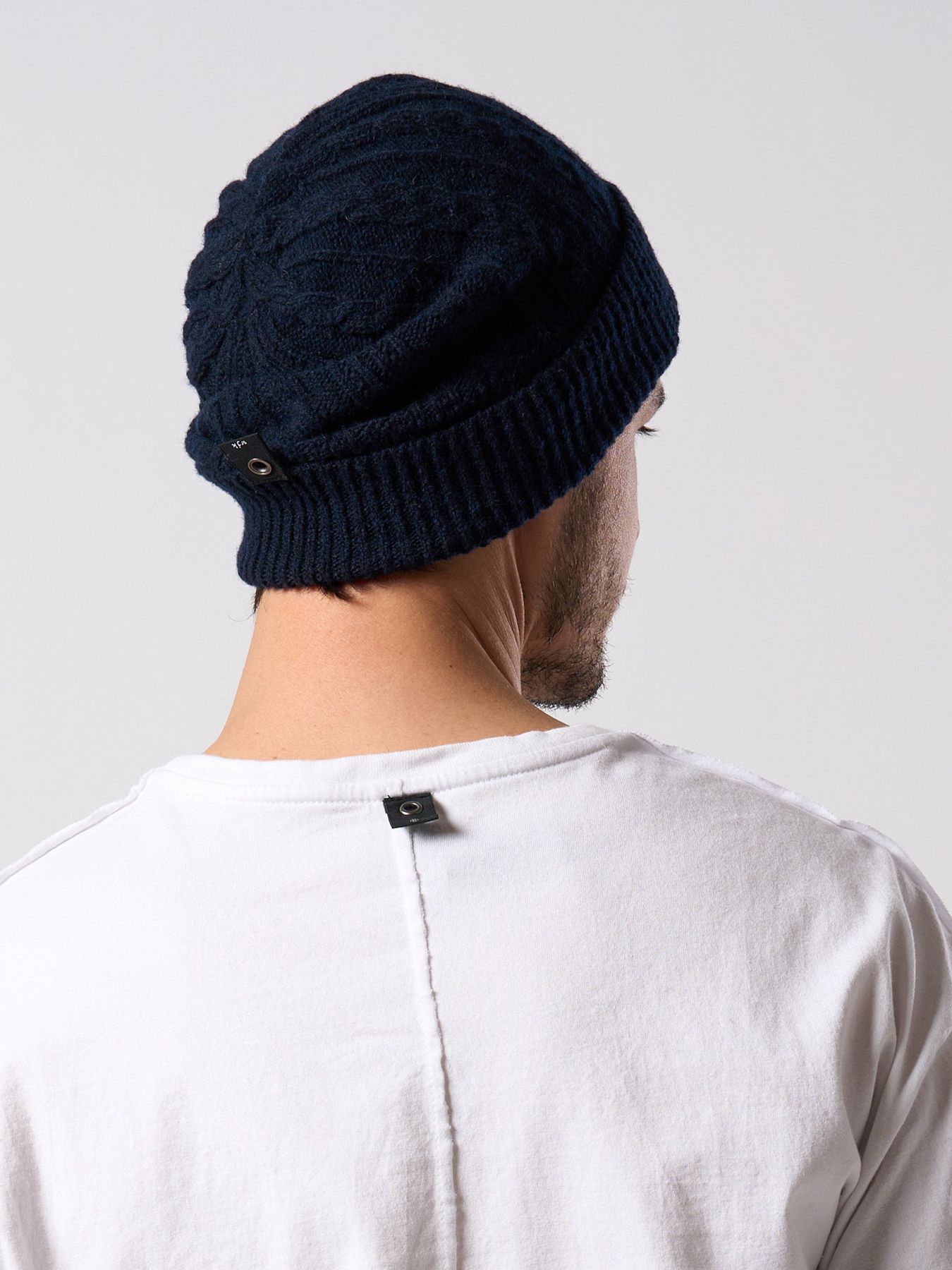 【予約品 4月19日(日) 18時締切】lomond×powder multi kint cap / ウール ニットキャップ / ネイビー