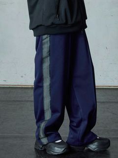 【予約品】 TRACKDAZZLE TROUSERSE / トラックパンツ / ネイビー