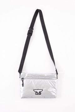 PADDING NYLON BAG ショルダーバッグ / SILVER 【BOY LONDON】