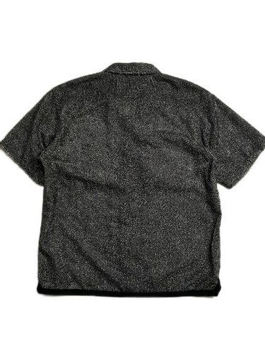 《予約品8月31日 23時55分締め》 DENIM SS SH A / デニムシャツ / ブラック 【roarguns 】 2024年3月入荷予定