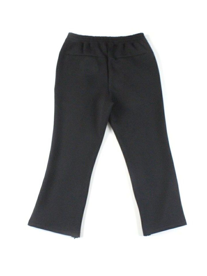 SENTER STITCH FLARE PANTS / フレアパンツ / ブラック
