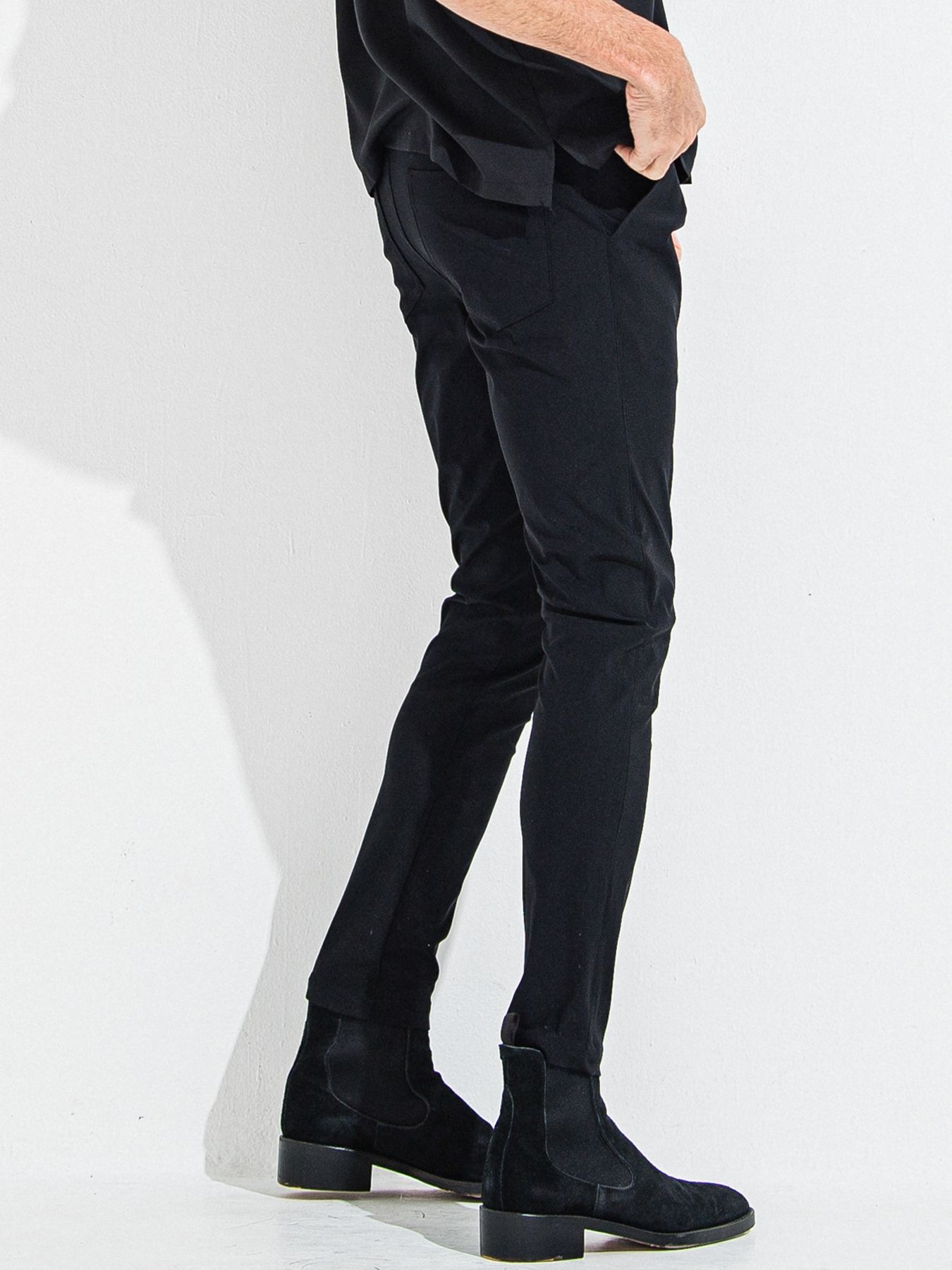 【予約品 】CHRIS EASY TUCK PANTS / クリスイージータックパンツ / ブラック