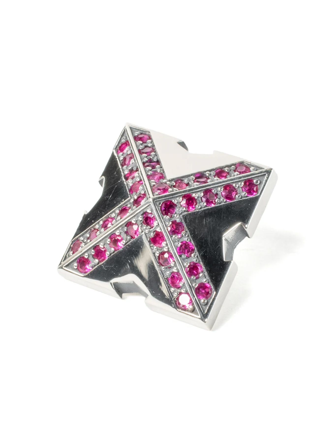【予約品 9月27日(日) 締切】スナップスタッズ / Red Zirconia × Silver925