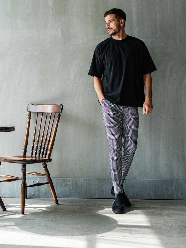 《予約品3月3日18：00締め》 OX JERSEY  OVER TEE / オーバーTシャツ / ブラック