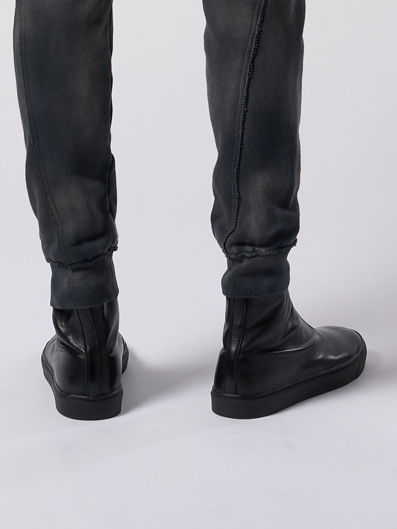 【予約品 4月19日(日) 18時締切】front zip bootie / ホースレザー フロントジップブーツ / ブラック