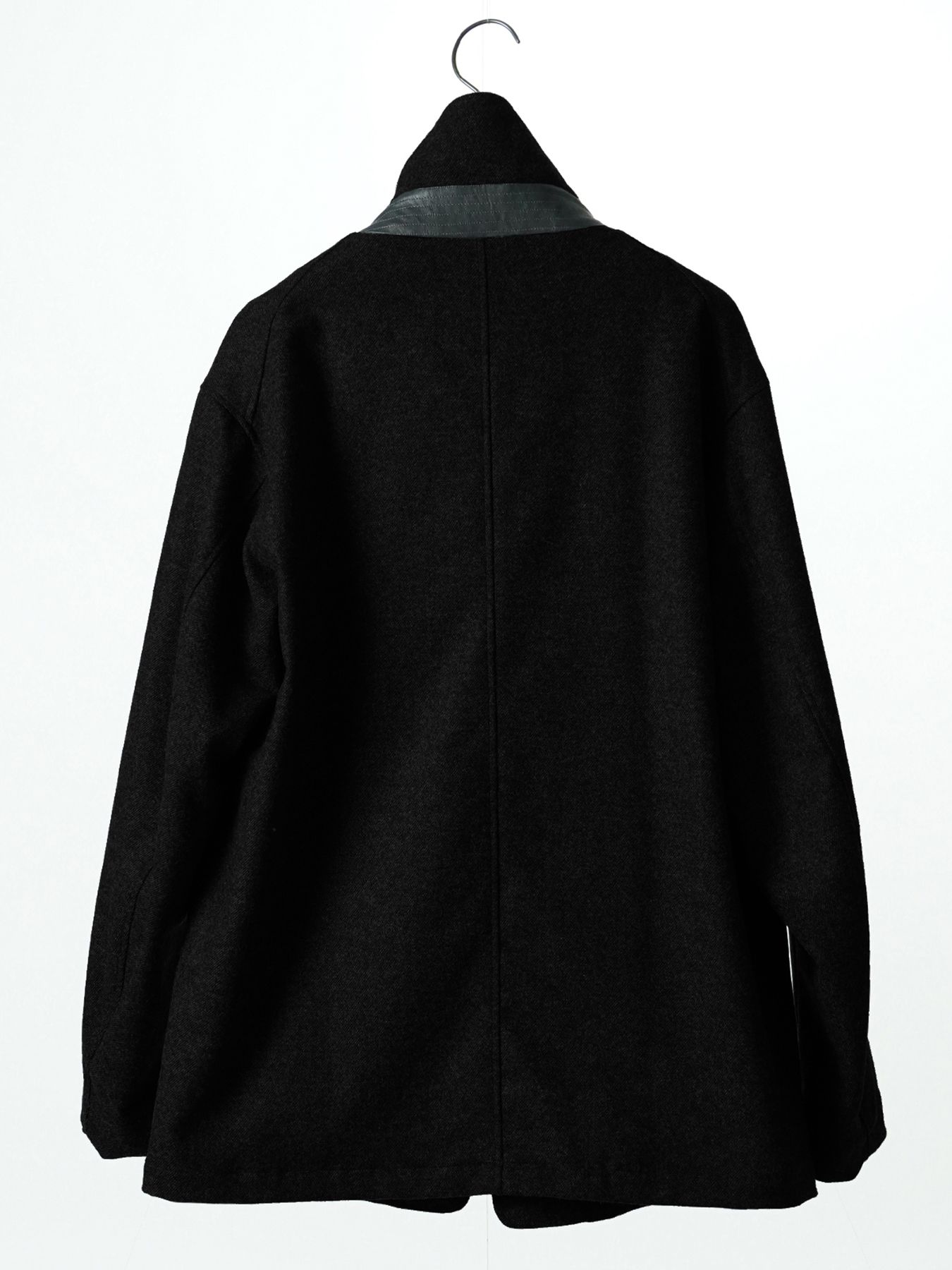 【予約品 7月5日(日) 締切】PEAK-JACKET / ウールジャケット / ブラック