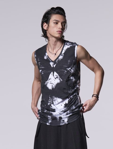 《予約品》 SharringTankTop / タンクトップ / ブラック