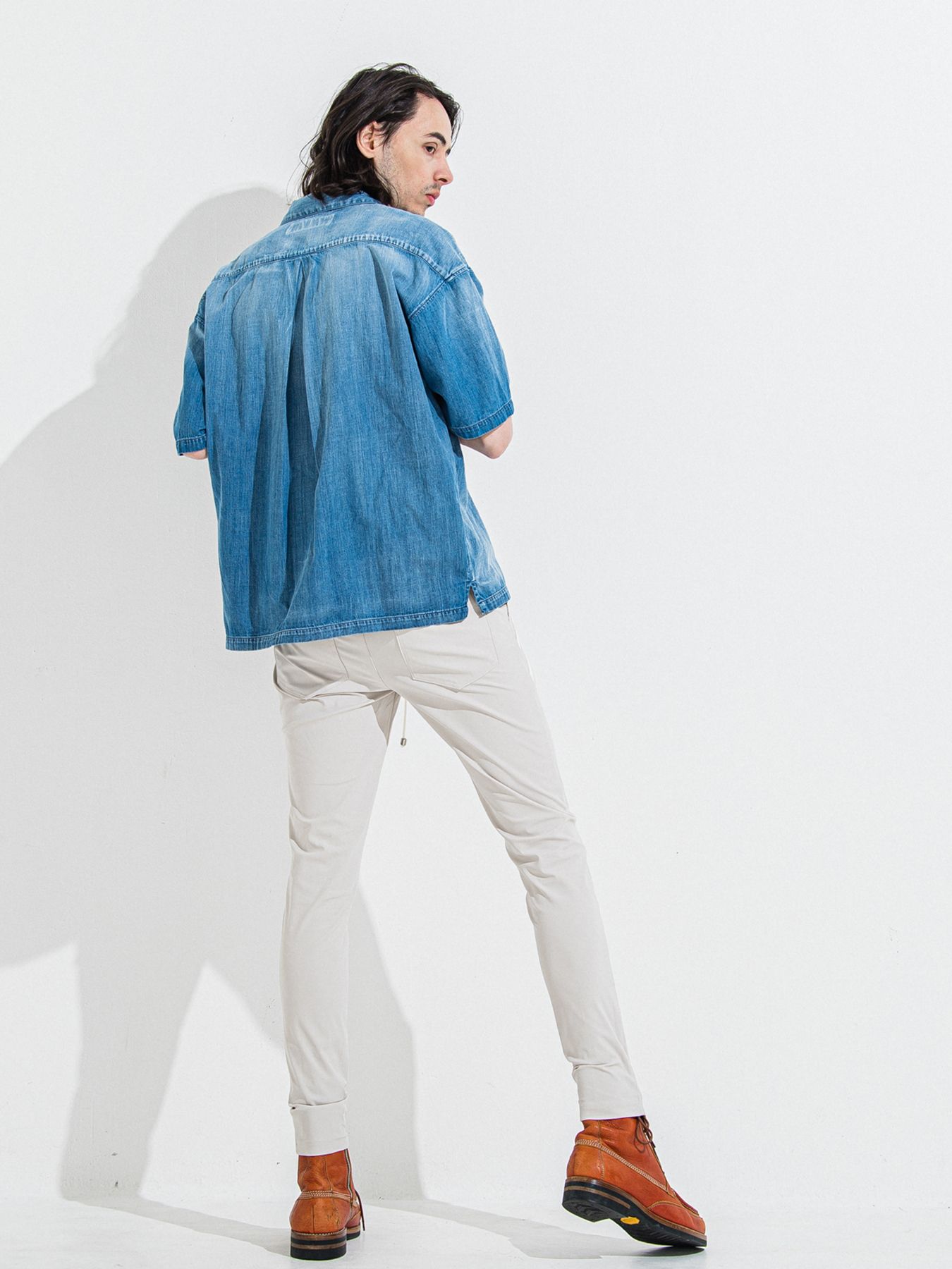 【予約品 】EDGE NYLON PT / エッジナイロンパンツ / グレージュ