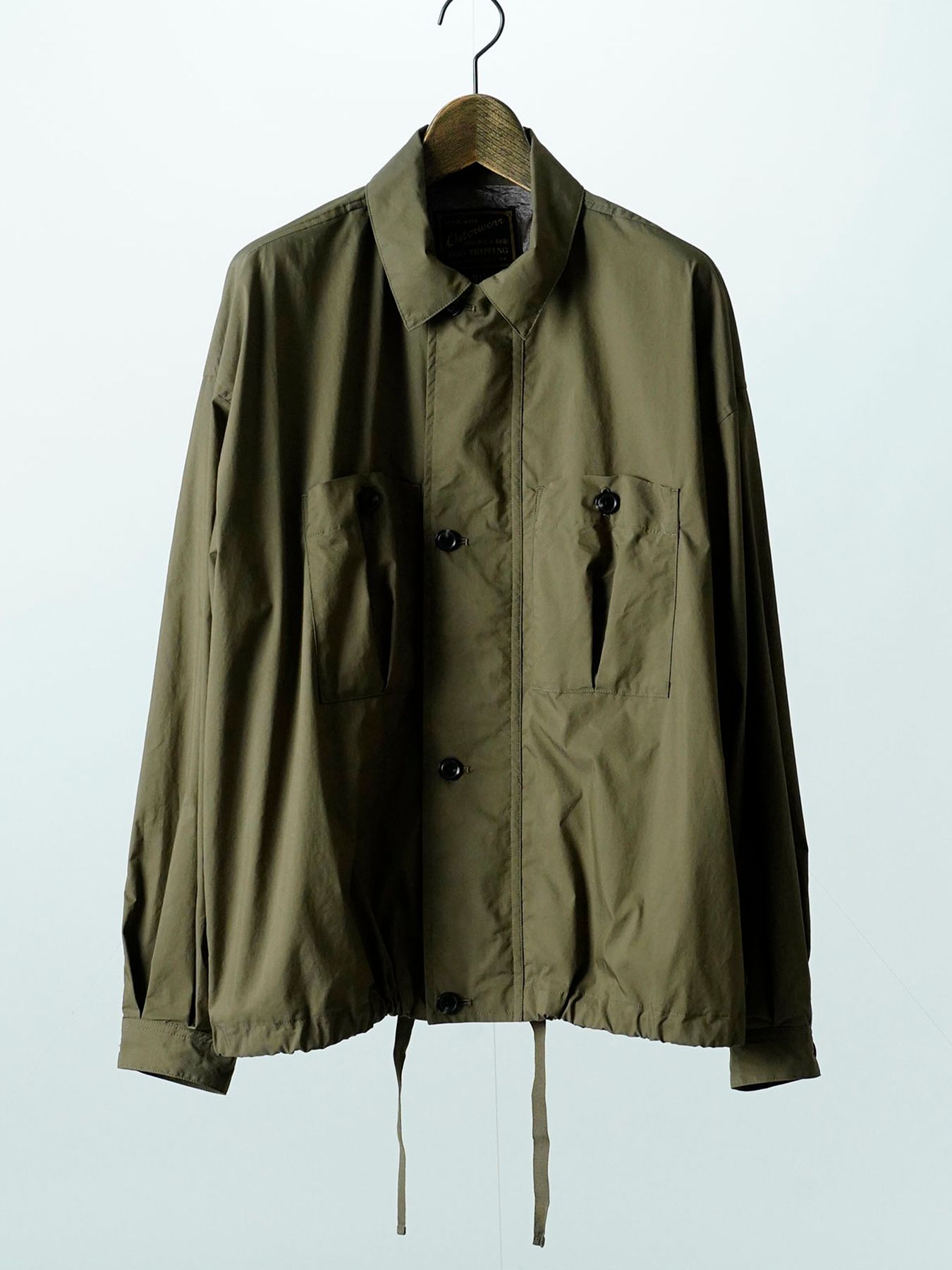 【予約品 11月9日(月) 締切】TRAILOVERSHIRT / トレイルオーバーシャツ / ベージュ