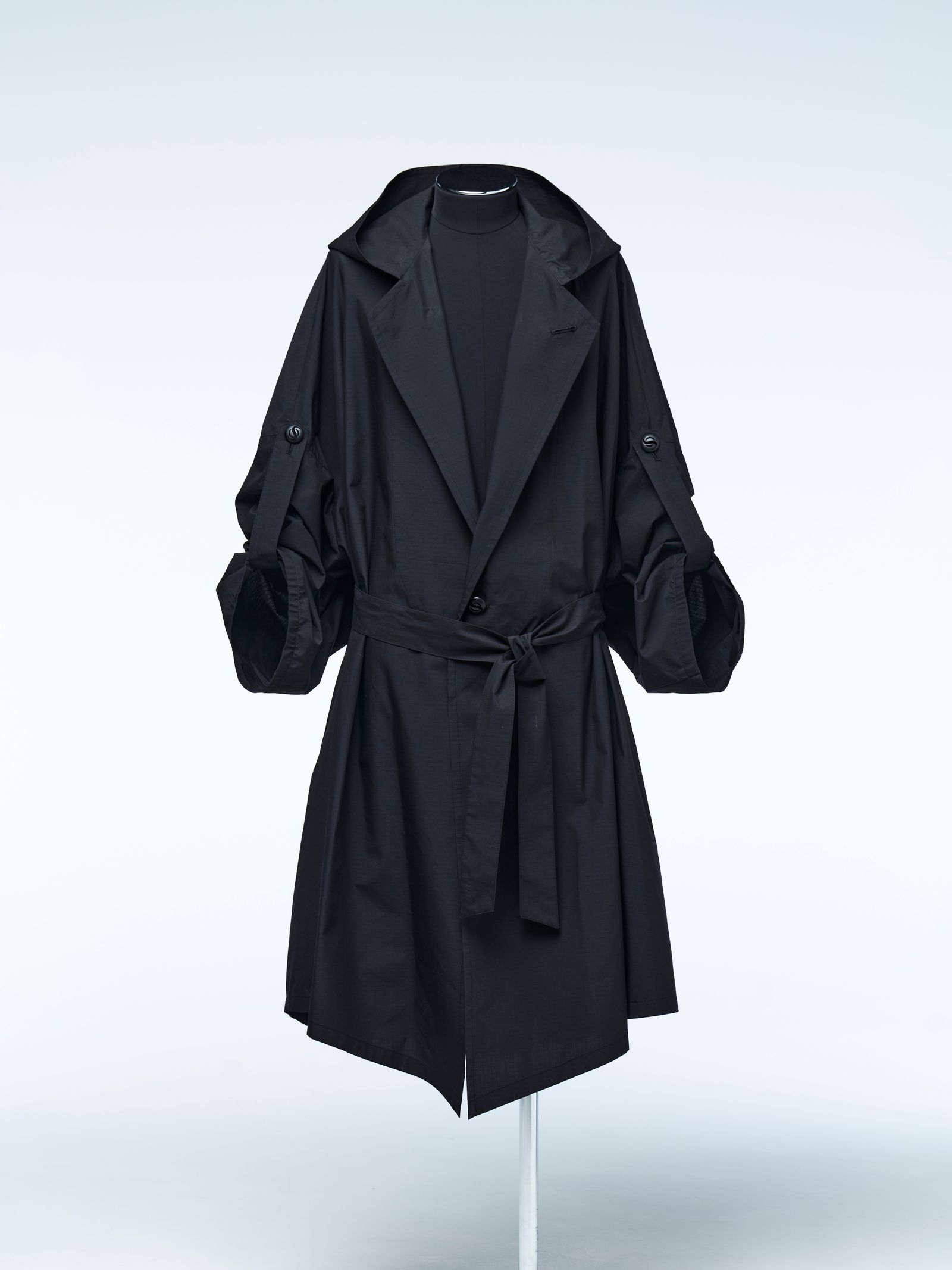 《予約品4月23日18時締め》 HAORI-Hoodie / 羽織  / ブラック 【THE ONENESS】 6月中入荷予定