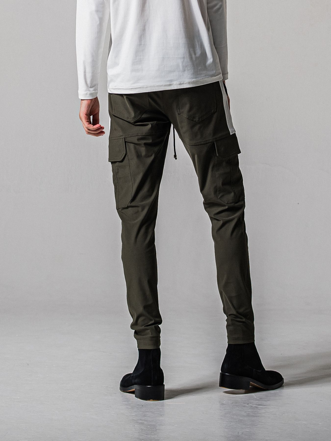 【予約品 11月16日(日) 締切】DARREL CARGO PT / ダレル ナイロンカーゴパンツ / カーキ
