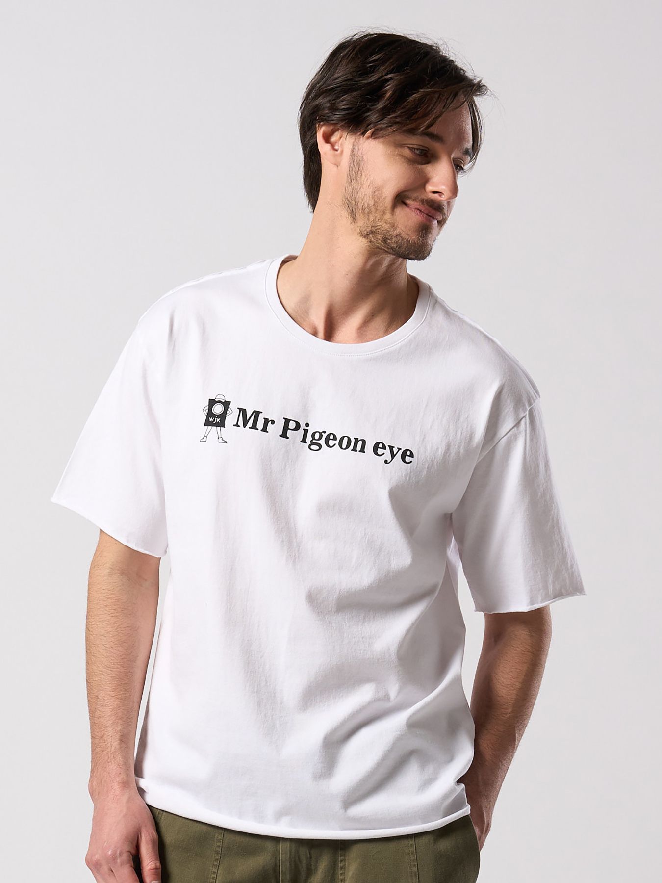 【予約品 4月19日(日) 18時締切】Ohta Design × wjk collaboration："intro" cut-off S/S / "intro" カットオフ ショートスリーブ / ホワイト