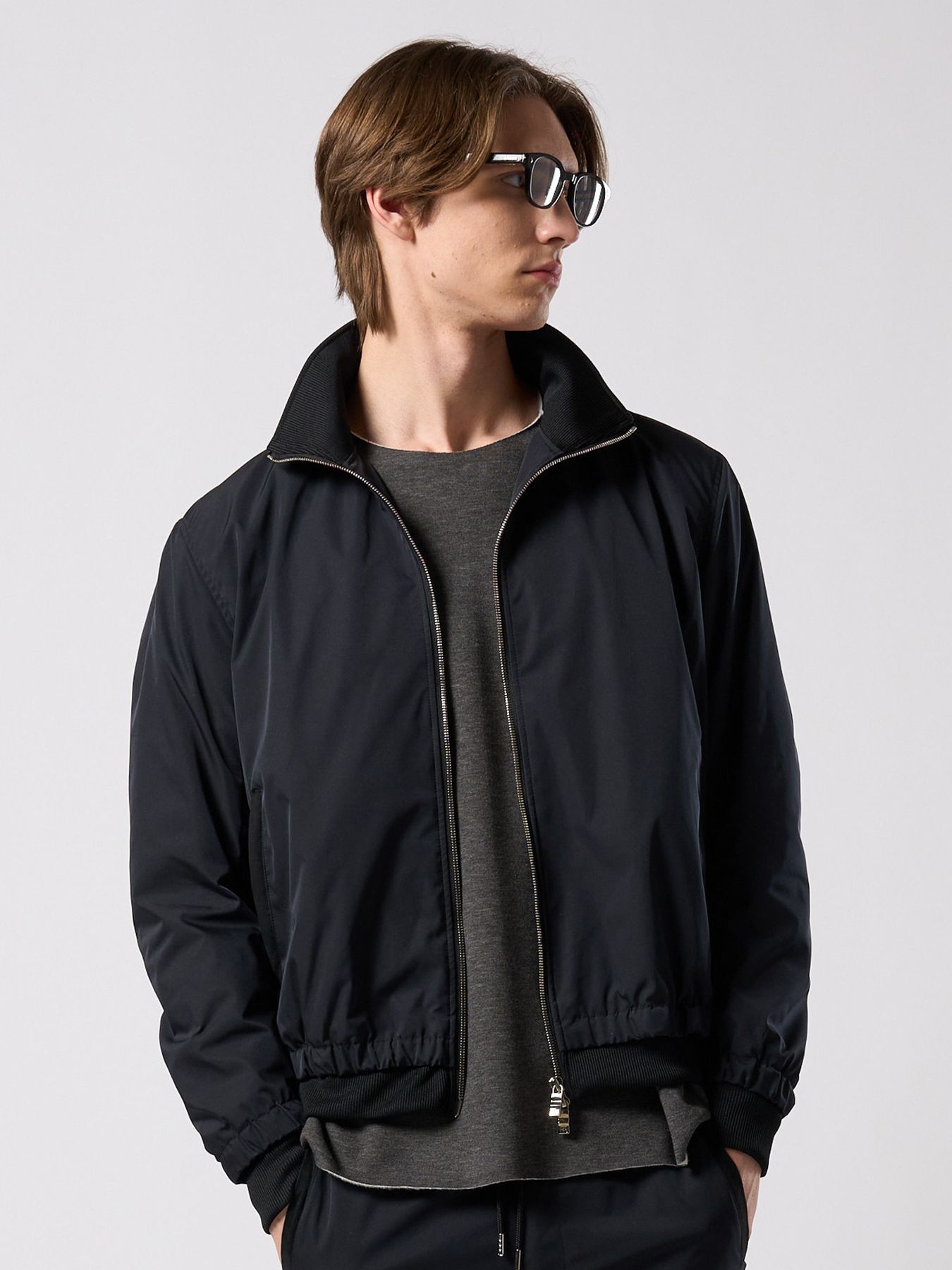 【予約品 4月19日(日) 18時締切】puckering track jacket / パッカリング トラックジャケット / ブラック