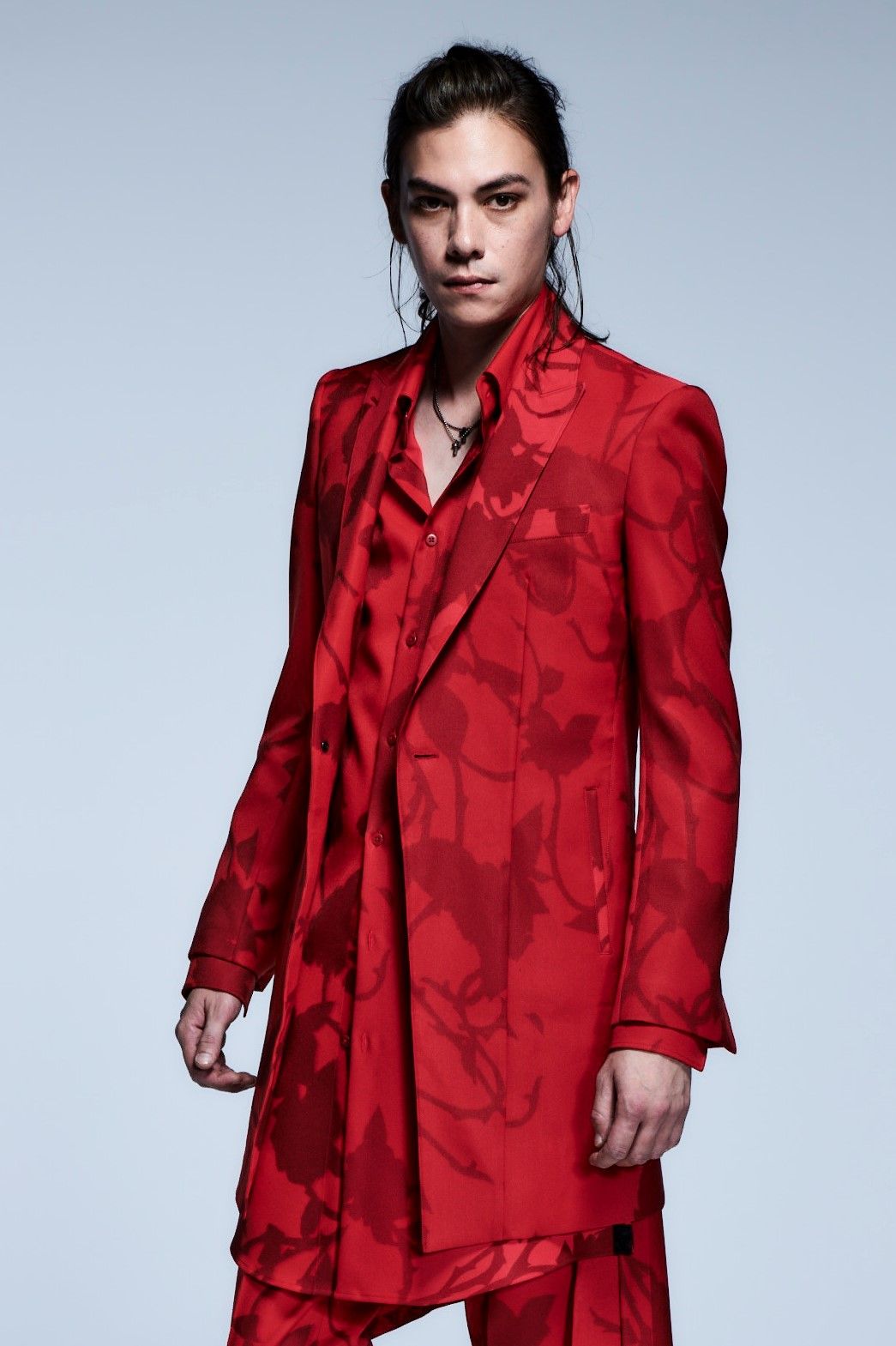《予約品》 FlareShirts InkJetROSE / Red&Red 【kiryuyrik】 2月入荷予定