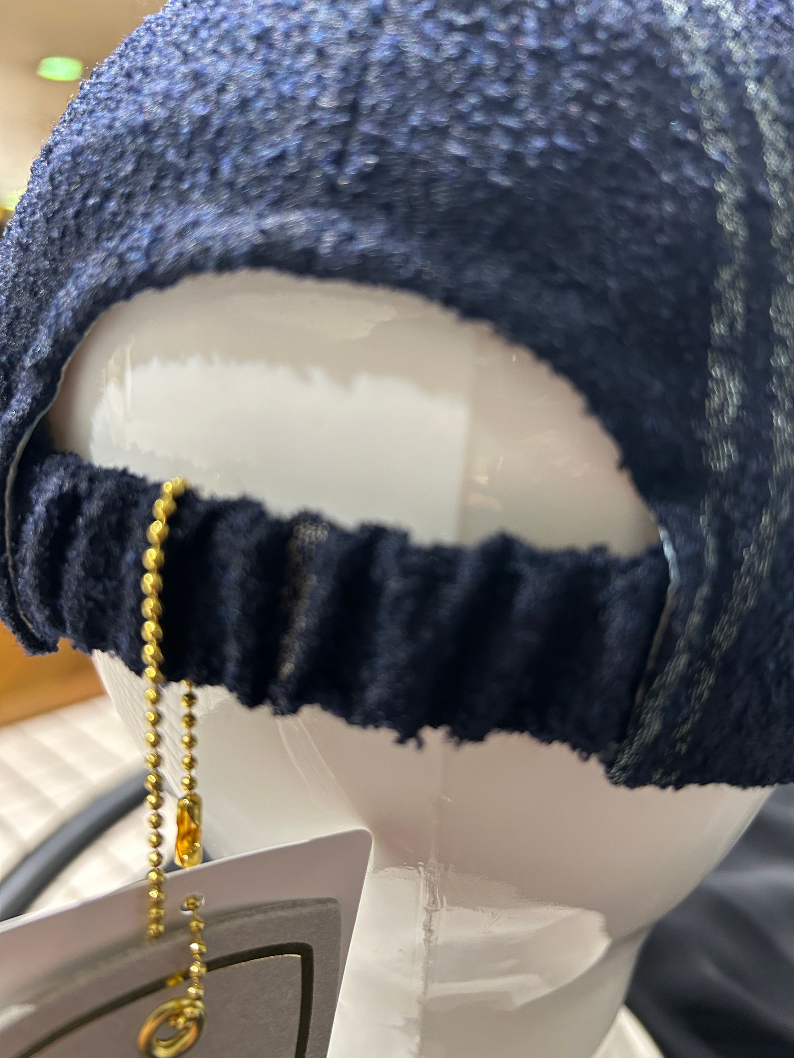 ストライプキャップ 【A(LeFRUDE)E】