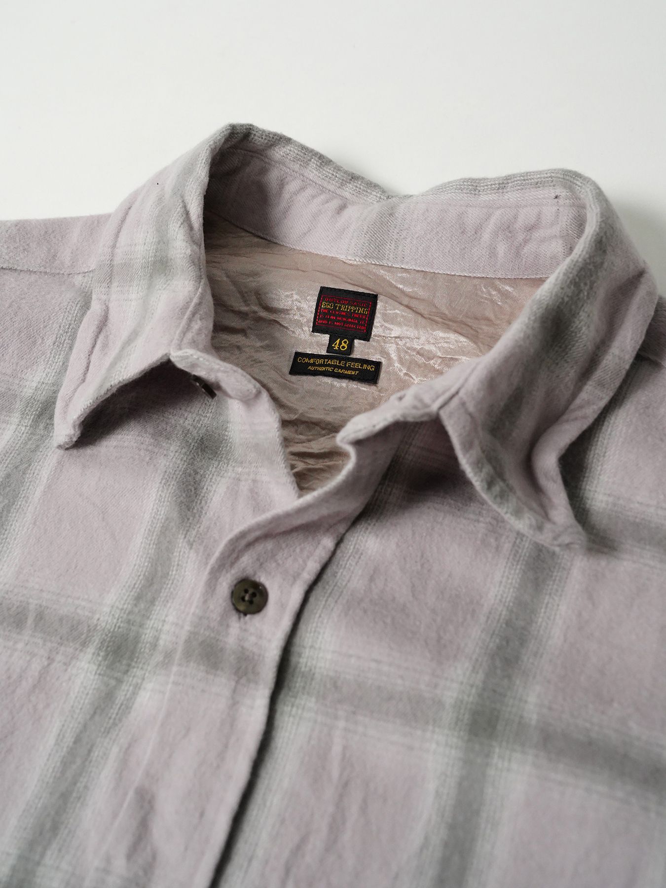 【予約品 7月5日(日) 締切】HAZE FLANNELSHIRTS / フランネルチェックシャツ / ピンク