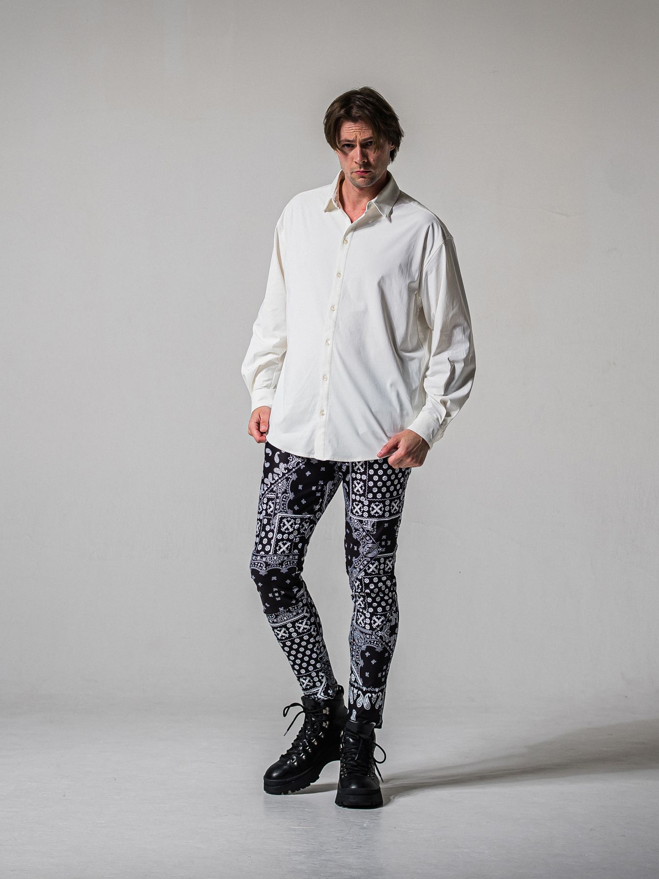 【予約品 11月16日(日) 締切】NYLON JACK SHIRTS / ナイロン ジャックシャツ / ブラック