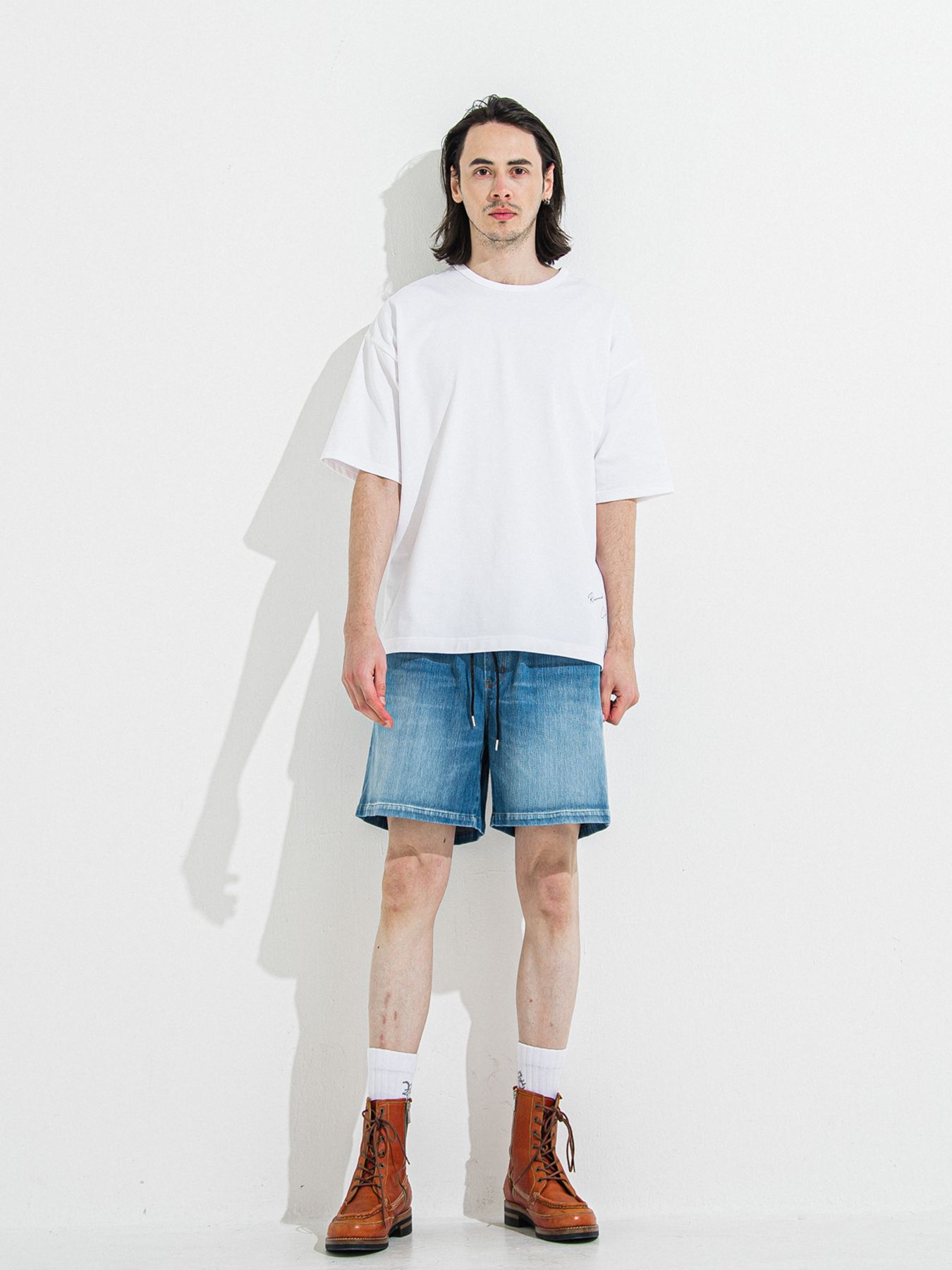 【予約品 】YOAKE PHOTO OVER TEE /  フォトオーバーサイズTシャツ / ホワイト