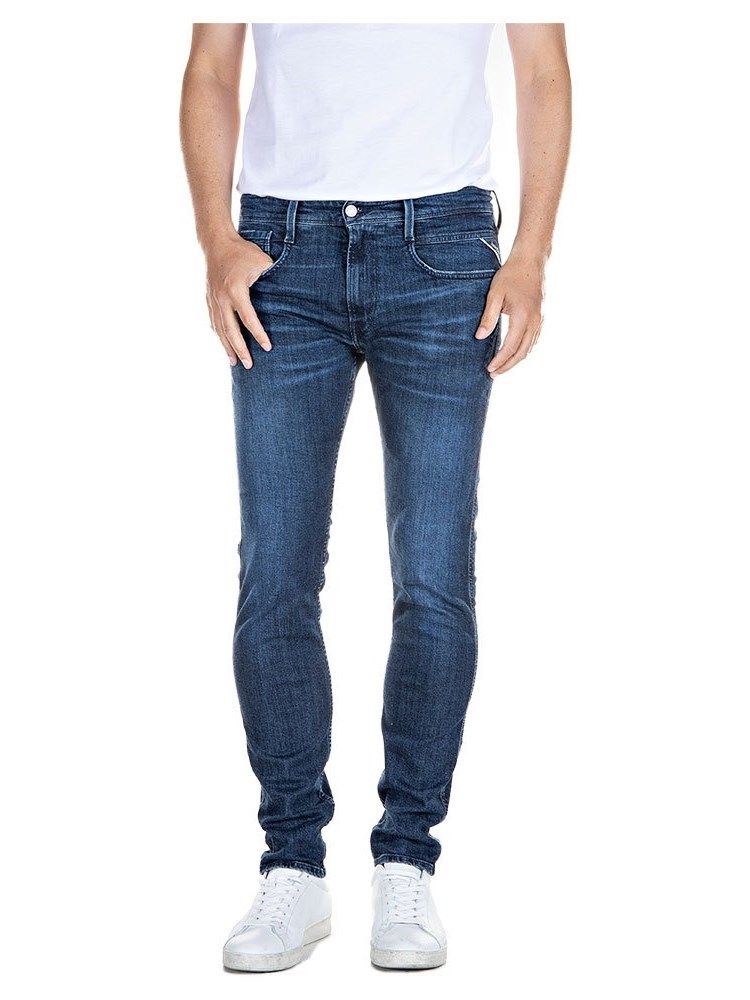 REPLAY - Anbass Hyperflex Slim Fit Jeans / デニムパンツ ...