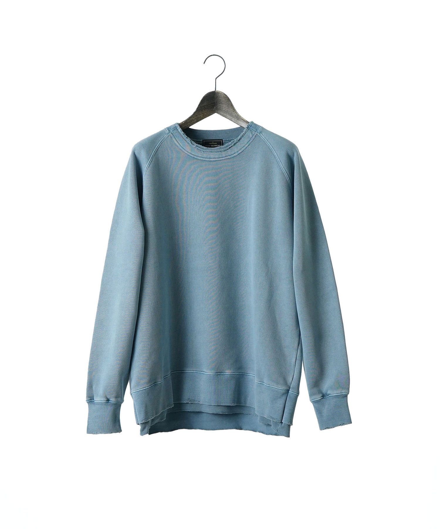 【予約品10月20日(日）締め】 DARKLAYER  / スウェット / サックス
