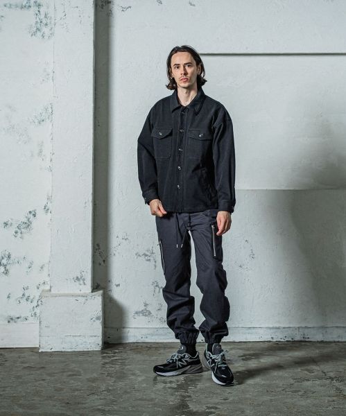 《予約11月17日19時締め》 DAVID CARGO PANTS BLACK