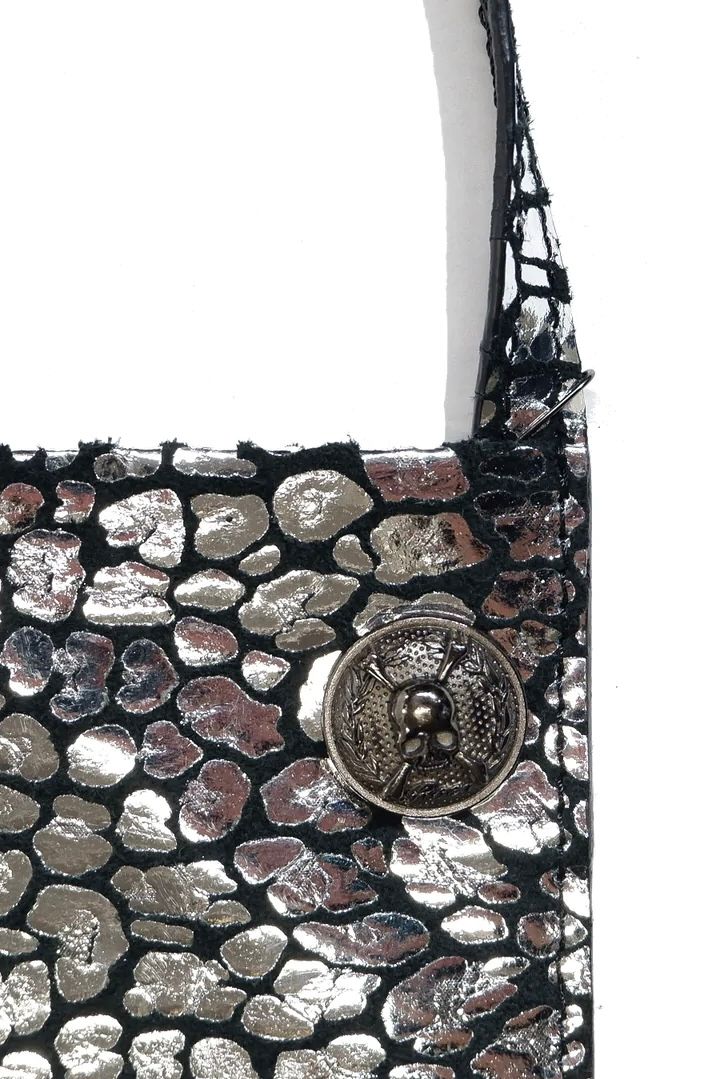 SACOCHE LEOPARD / 60SILVER 78024006【Roen】