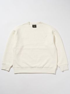 BOY LOGO Jacquard Knit Pullover / プルオーバー / ホワイト