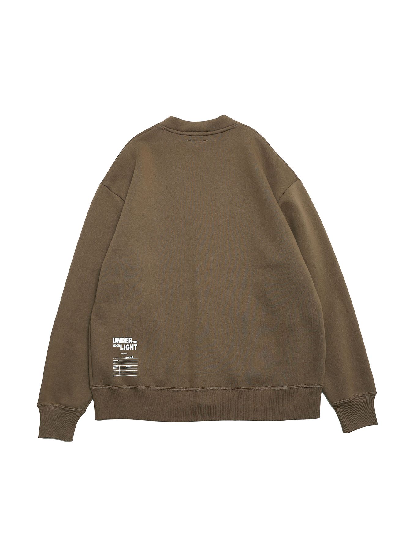SWEAT CARDIGAN / BROWN【QUOLT】