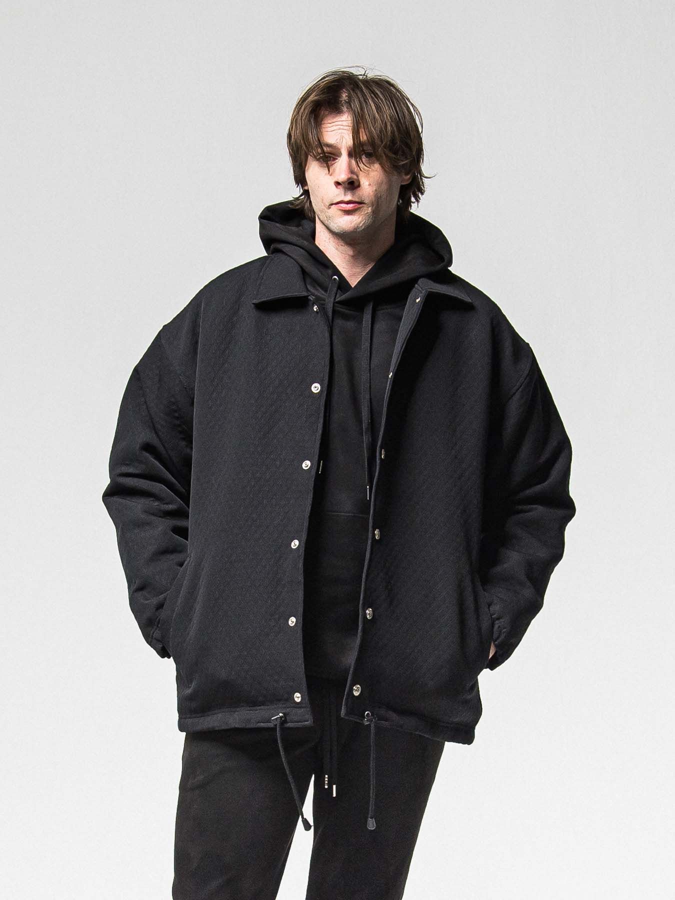 【予約品 8月31日(日) 締切】FUR COACH JK / ファーコーチジャケット / ブラック