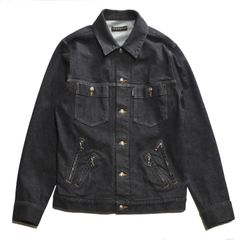 《予約品3月27日 23時55分締め》 DENIM JKT ONEWASH / デニムジャケット / ブルー  【roarguns 】8月中入荷予定