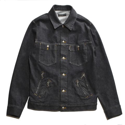 《予約品3月27日 23時55分締め》 DENIM JKT ONEWASH / デニムジャケット / ブルー  【roarguns 】8月中入荷予定