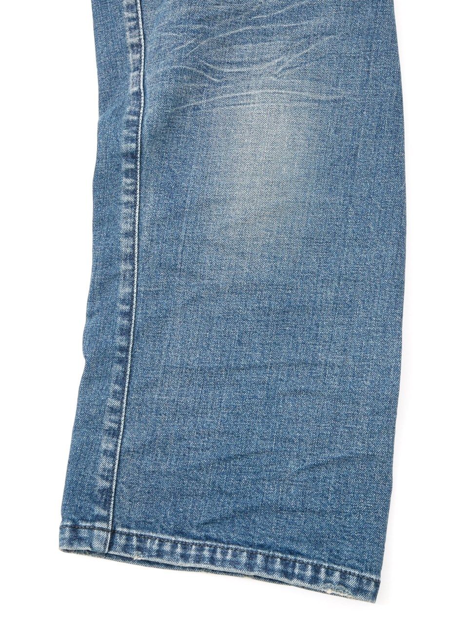 12.5oz Organic Cotton Stretch 3D Wide Straight Jeans / 12.5oz オーガニックコットン ストレッチデニム 3D ワイドストレート ジーンズ / RAD CLUB / インディゴ