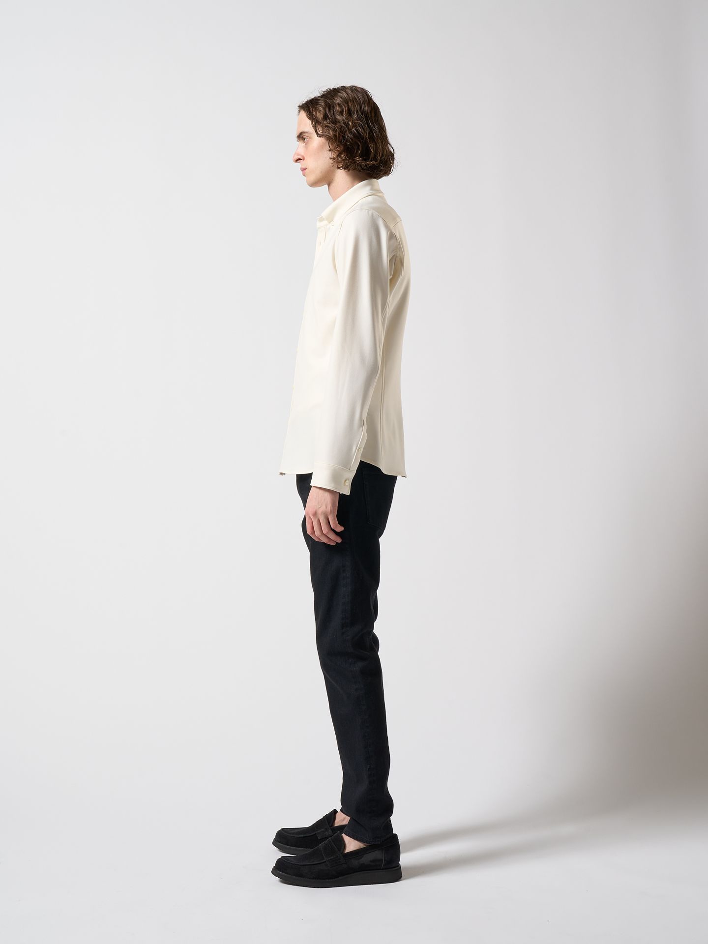 【予約品】 B.D shirt(cosmical warm) / ボタンダウンシャツ / ホワイト
