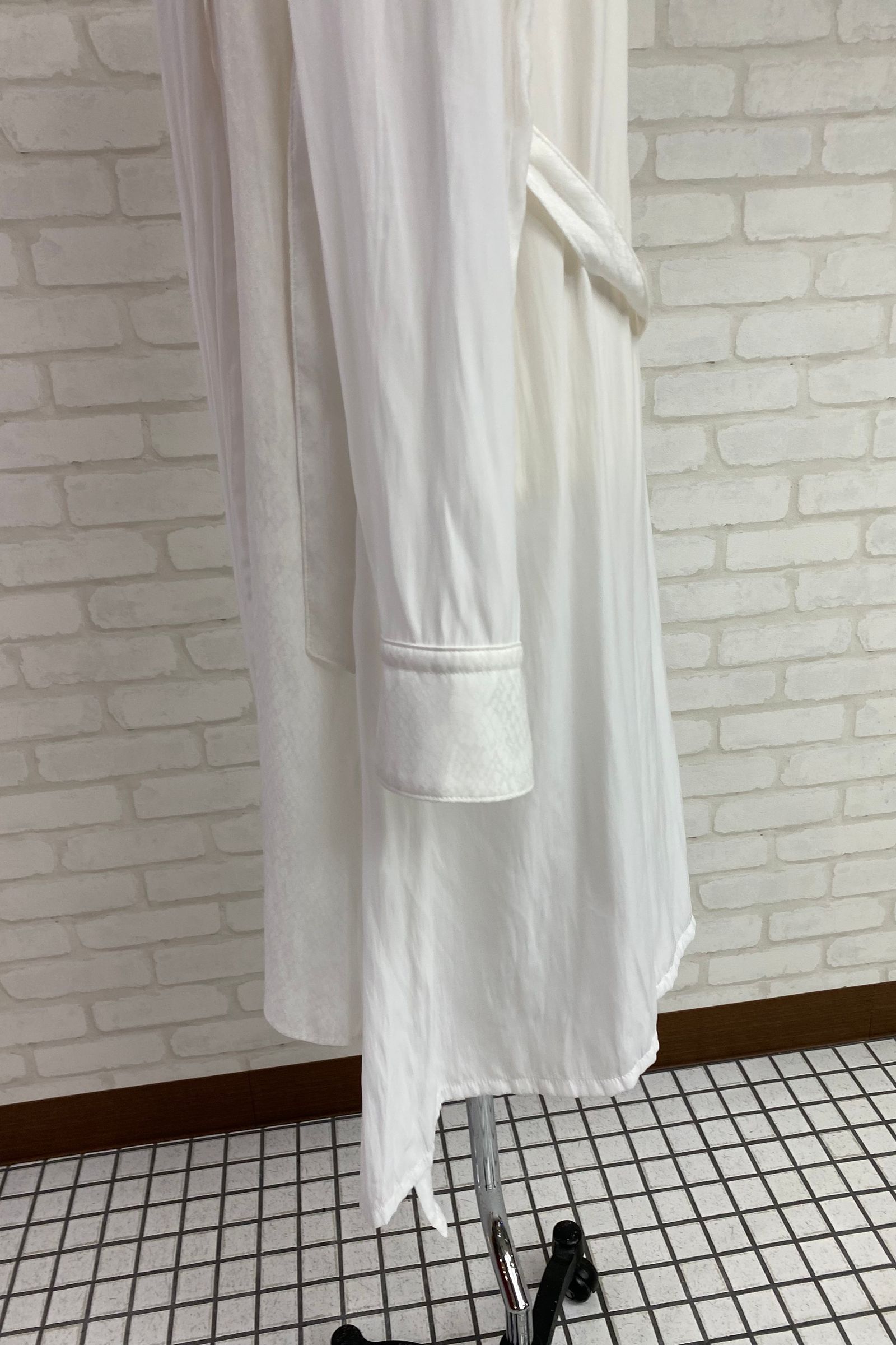 《予約品》 StoalFlareShirt / パイソン柄コンビホワイト 【kiryuyrik】 2023年2月以降入荷予定