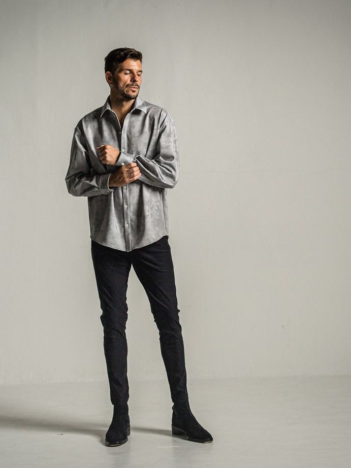 CHRIS EASY HEAT TUCK PANTS  / 裏起毛タックイージーパンツ / ブラック