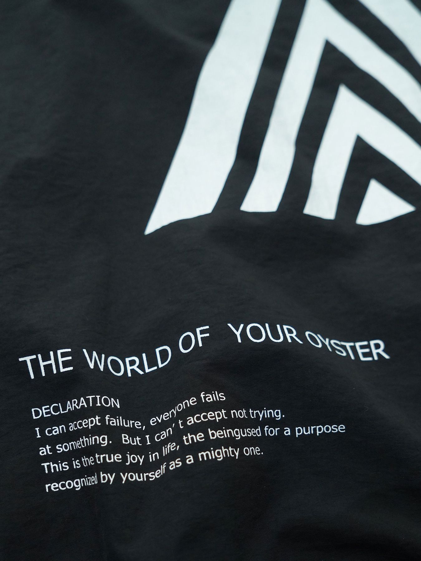 【予約品 7月5日(日) 締切】DAYGLYDE JACKET / ナイロンジャケット / ブラック