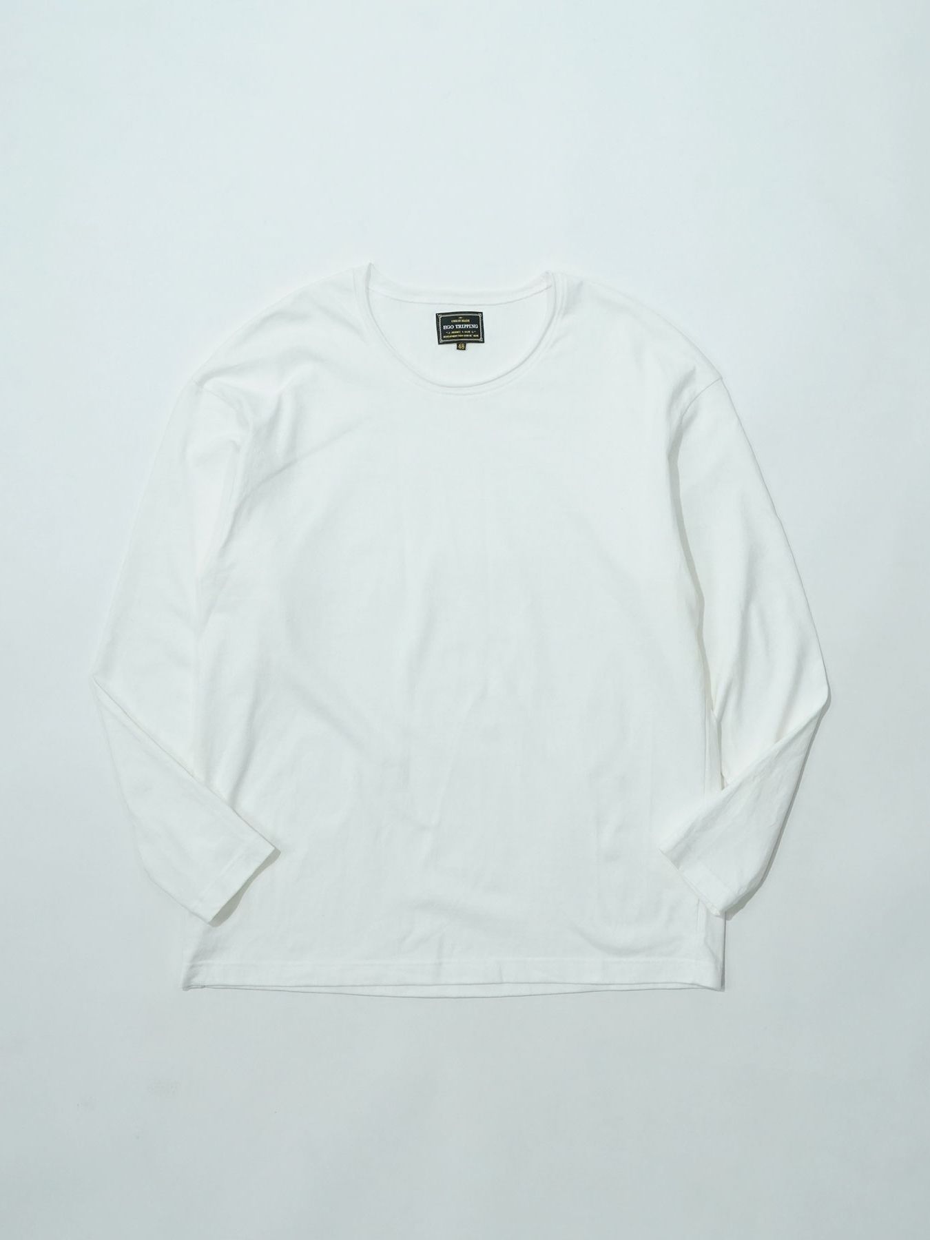 【予約品 5月27日(水) 締切】LONGCHILL / 長袖Tシャツ / ホワイト