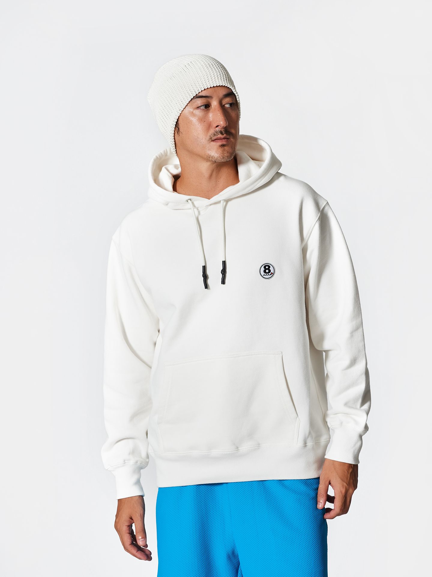 muta sweet muta hoodie / パーカー / ホワイト 【Acanthus×muta】