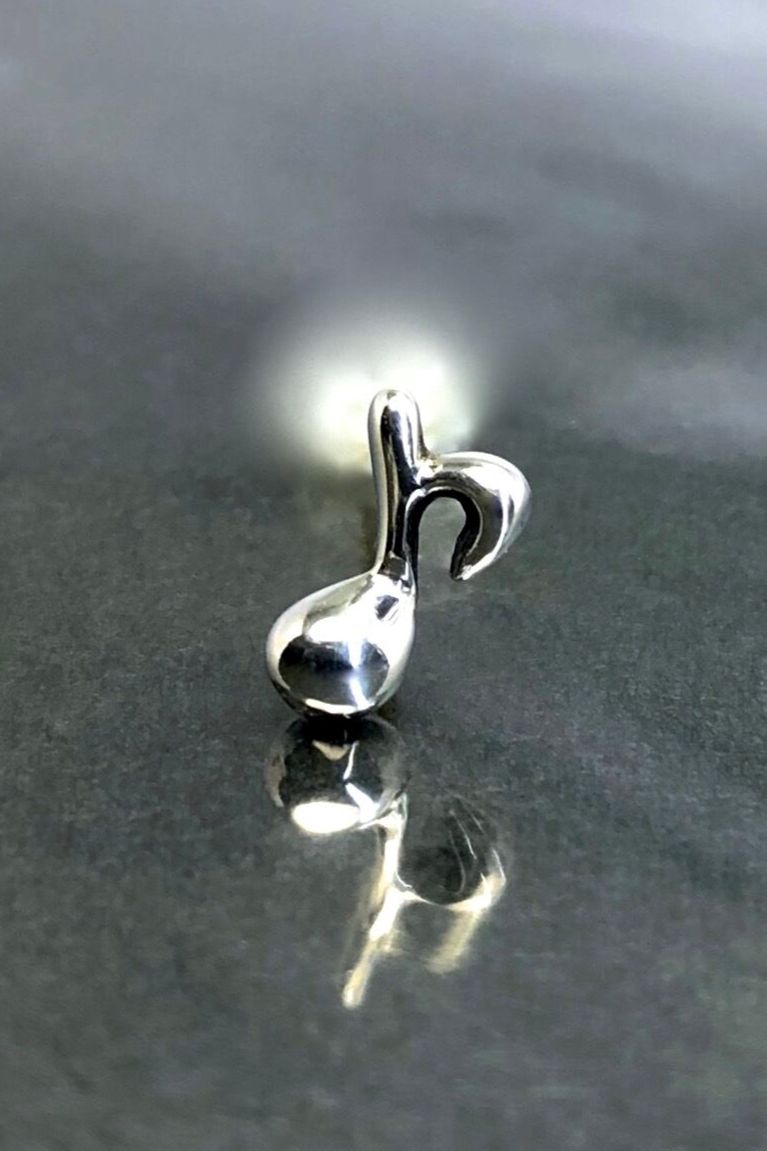 《受注生産》 NOTE STUD ピアス 【GOD SIZE】 注文から2～3週間後入荷予定