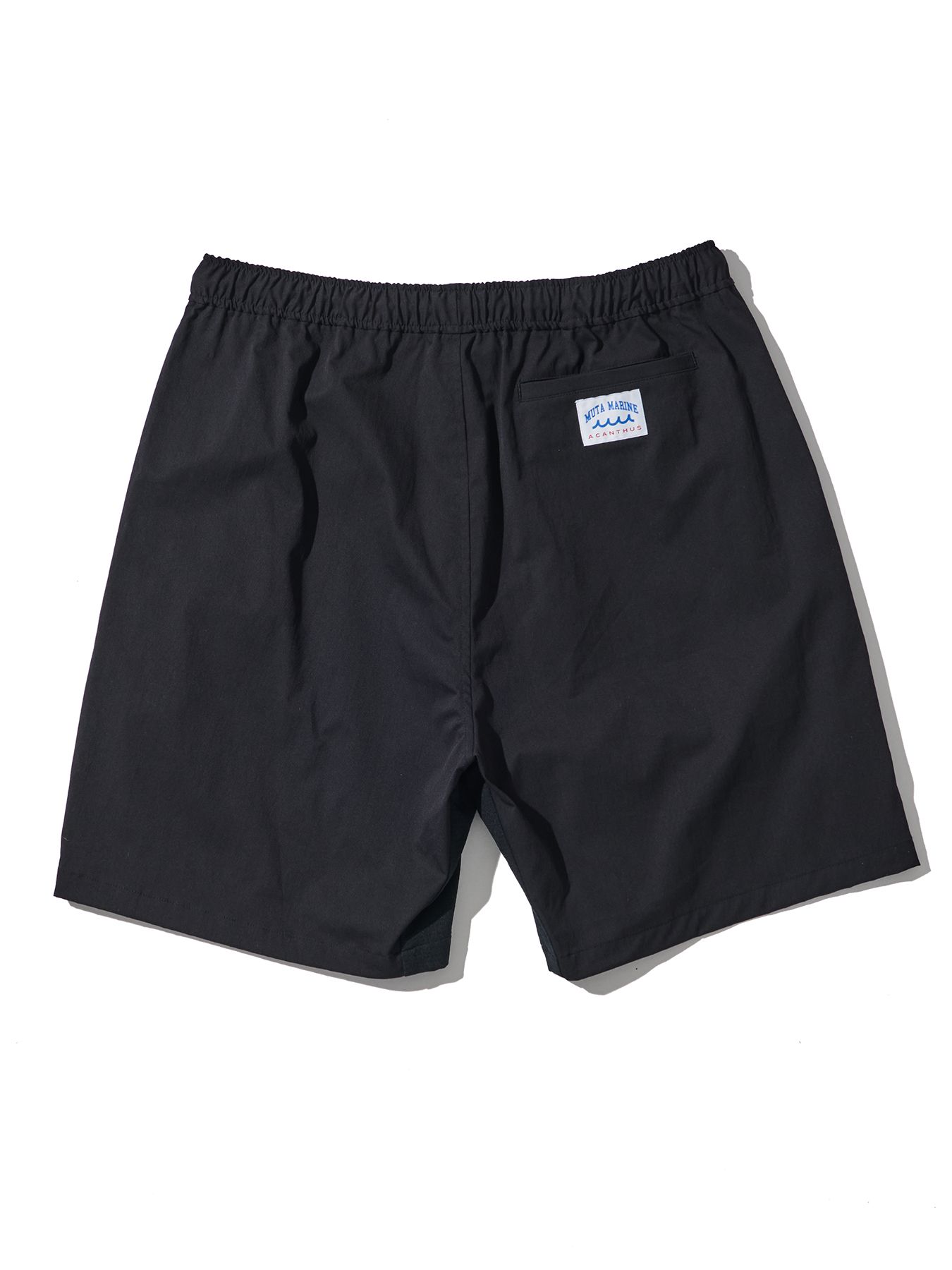 【予約品 10月9日(木) 締切】muta Ventilation Shorts / ショートパンツ / ブラック【Acanthus × muta MARINE】
