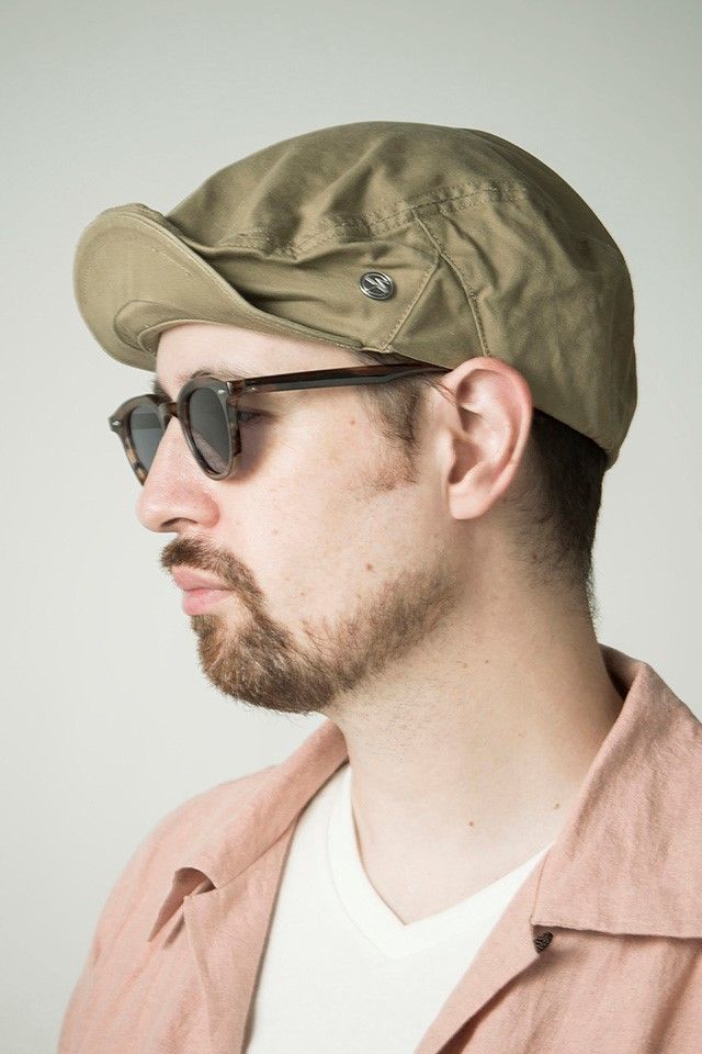 人気❗️日本製 MIGHTY SHINE Washed Cotton ハンチング Mighty Shine - Washed Cotton Hunting ハンチング / Beige